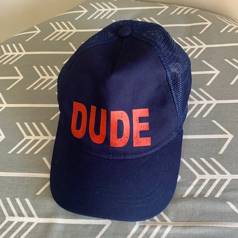 Gymboree M/L Youth “Dude” Cap 🧢